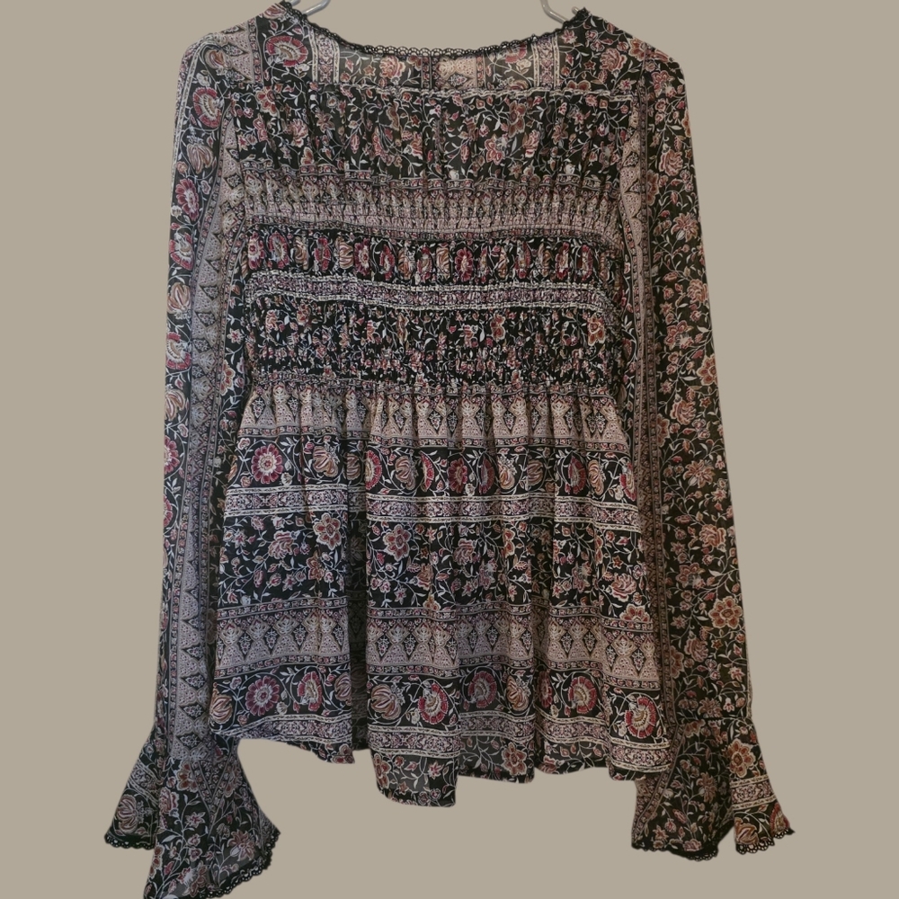 Boho Gypsy Loose Fit Top - Picture 7 of 16
